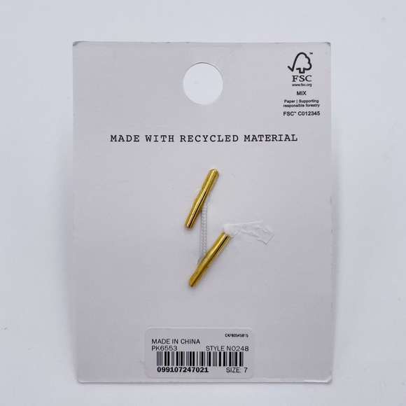 NEW Madewell Crystal-Inlay Chunky Ring in Dragon Fruit Gold Pink Style NO248 - Picture 6 of 7